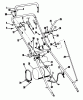 Rasenmäher 23205 - Toro Whirlwind Walk-Behind Mower (SN: 5000001 - 5999999) (1975) Ersatzteile HANDLE ASSEMBLY