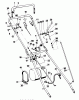 Rasenmäher 23205 - Toro Whirlwind Walk-Behind Mower (SN: 7000001 - 7999999) (1977) Ersatzteile HANDLE ASSEMBLY