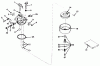Rasenmäher 23267 - Toro Walk-Behind Mower (SN: 1000001 - 1999999) (1981) Ersatzteile CARBURETOR MODEL NO. 631165
