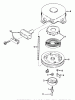 Rasenmäher 23370 - Toro 21" Whirlwind Hevi-Duty Walk-Behind Mower (SN: 8000001 - 8999999) (1978) Ersatzteile REWIND STARTER NO. 590420