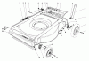 Rasenmäher 23450 - Toro Walk-Behind Mower (SN: 0000001 - 0999999) (1980) Ersatzteile MOWER HOUSING ASSEMBLY