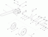 Rasenmäher 455E - Toro 21" Heavy-Duty Walk-Behind Rotary Mower (SN: 310000001 - 310999999) (2010) Ersatzteile HEIGHT-OF-CUT AND REAR WHEEL ASSEMBLY