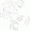 Rasenmäher für Großflächen 30071 - Toro Commercial 91cm Walk-Behind Mower, 16HP, T-Bar, Hydro Drive, TURBO FORCE Cutting Unit (SN: 311000001 - 311999999) (2011) Ersatzteile GROUND DRIVE ASSEMBLY