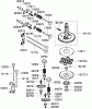 Rasenmäher für Großflächen 30092 - Toro Commercial Walk-Behind Mower, Floating Deck, T-Bar, Gear Drive, 32" Cutting Unit (SN: 270000001-270999999) (2007) Ersatzteile VALVE AND CAMSHAFT ASSEMBLY KAWASAKI FH430V-AS35
