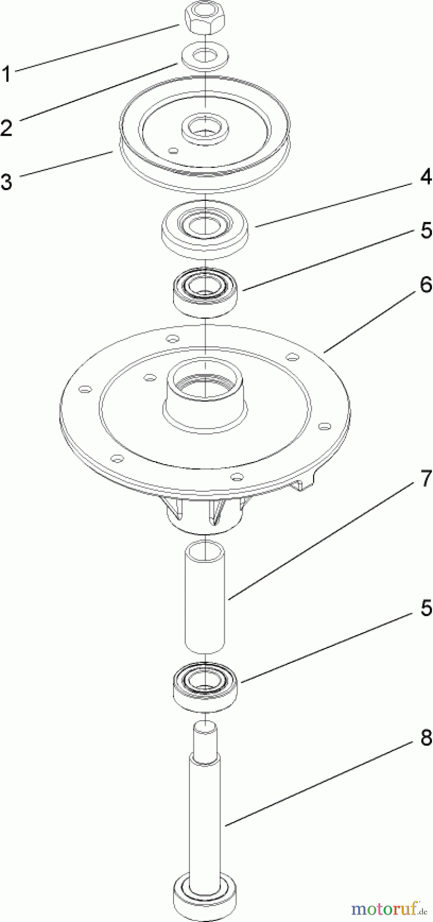  Rasenmäher für Großflächen 30096 - Toro Commercial 40