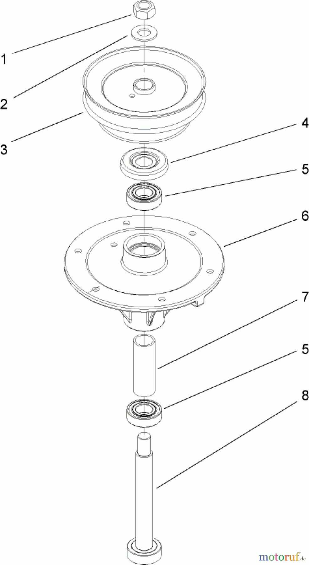  Rasenmäher für Großflächen 30099 - Toro Commercial 52