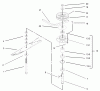 Rasenmäher für Großflächen 30140 - Toro Mid-Size ProLine Mower, T-Bar, Gear Drive, 15 HP, 48" Side Discharge Deck (SN: 240000001 - 240999999) (2004) Ersatzteile SPINDLE ASSEMBLY