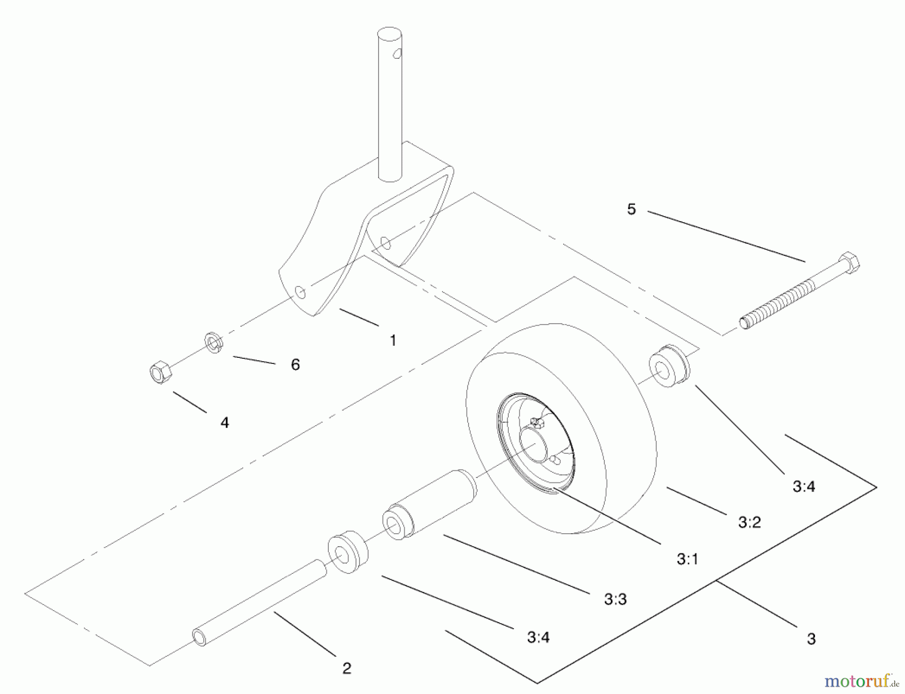  Rasenmäher für Großflächen 30164 - Toro Mid-Size ProLine Mower, Gear Drive, 10.5 hp, 32