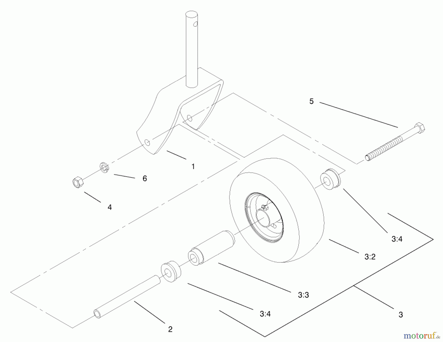  Rasenmäher für Großflächen 30171 - Toro Mid-Size ProLine Mower, Gear Drive, 12.5 hp, 32