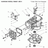 Rasenmäher für Großflächen 30193 - Toro Mid-Size ProLine Mower, Gear Drive, 12.5 hp, 36" Side Discharge Deck (SN: 200000001 - 200999999) (2000) Ersatzteile CRANKCASE