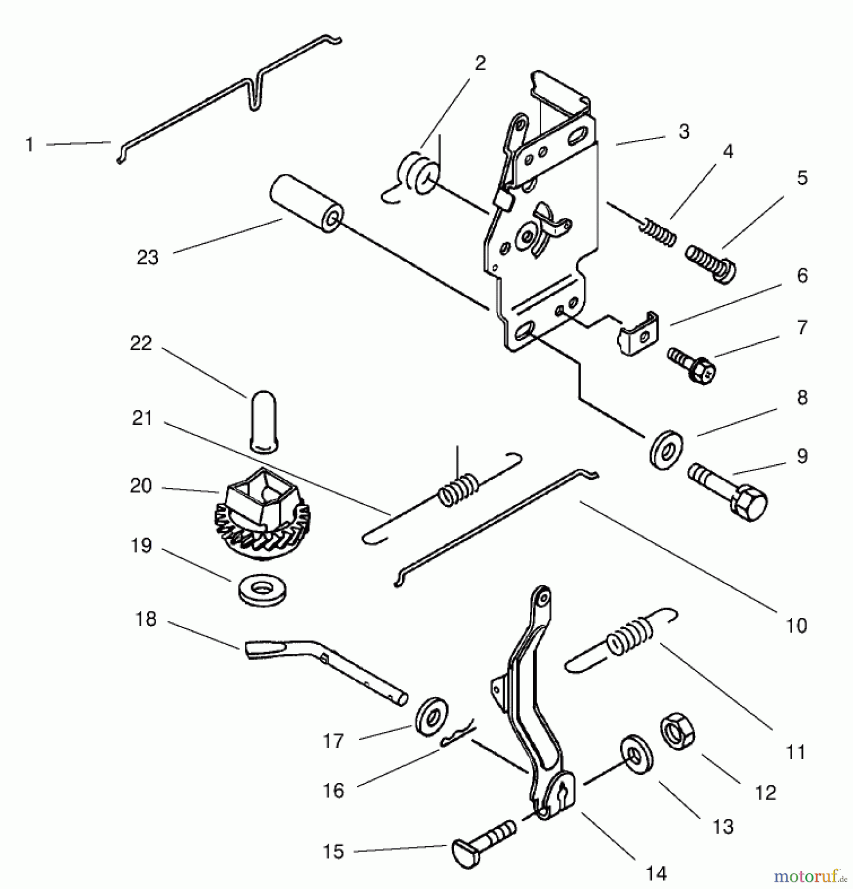  Rasenmäher für Großflächen 30193 - Toro Mid-Size ProLine Mower, Gear Drive, 12.5 hp, 36