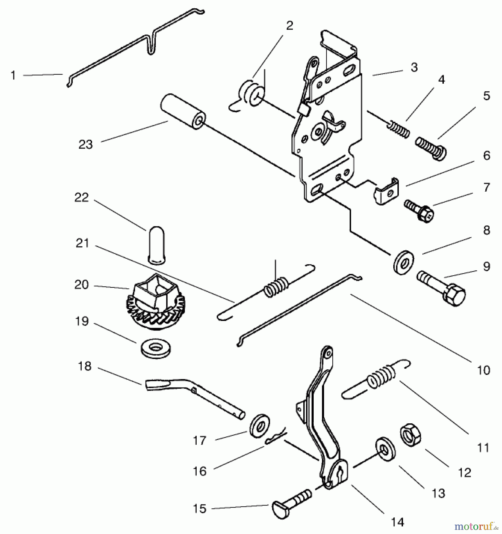  Rasenmäher für Großflächen 30193 - Toro Mid-Size ProLine Mower, Gear Drive, 12.5 hp, 36