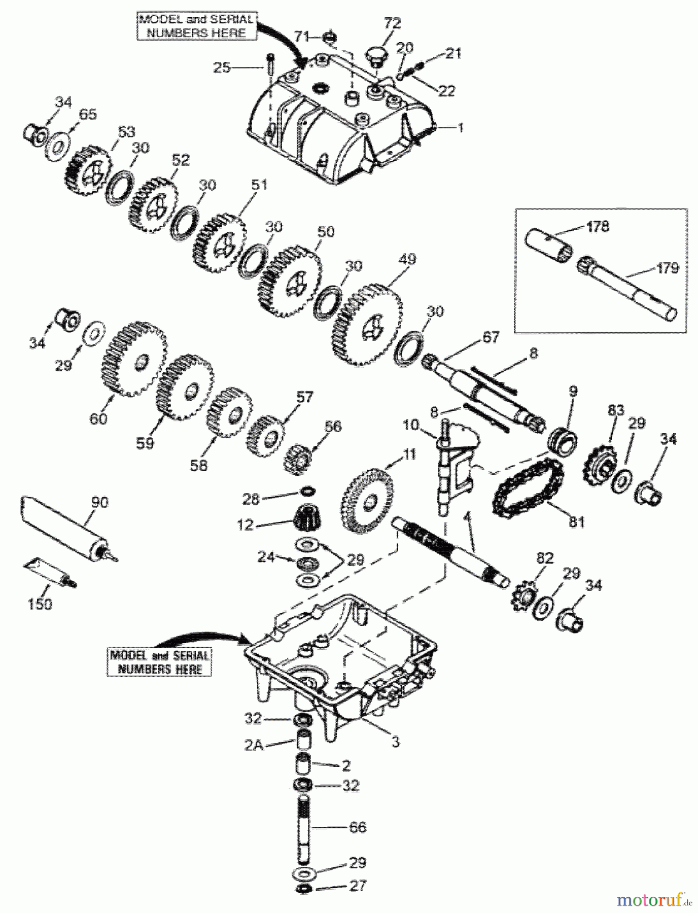  Rasenmäher für Großflächen 30193 - Toro Mid-Size ProLine Mower, Gear Drive, 12.5 hp, 36