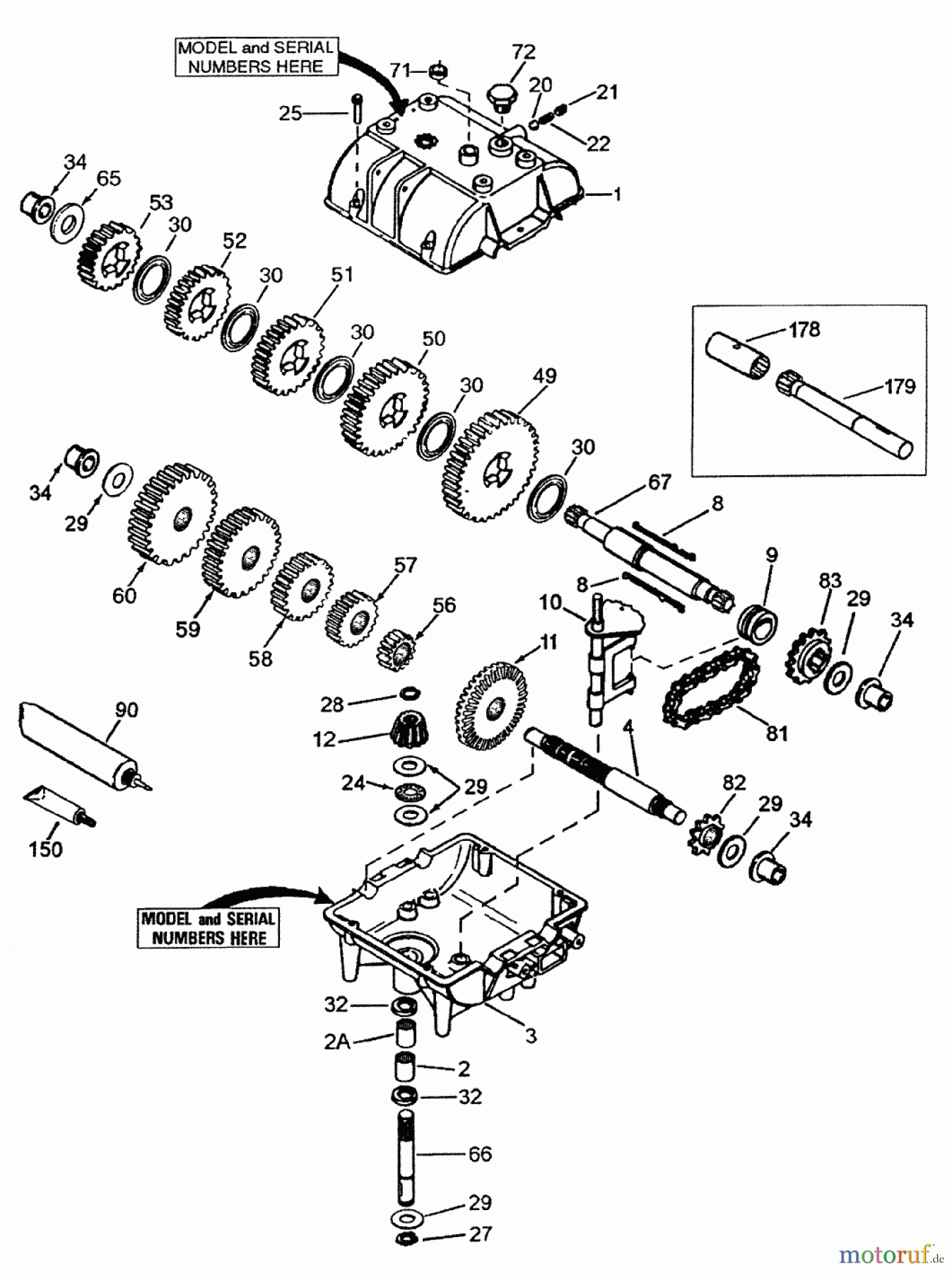  Rasenmäher für Großflächen 30197 - Toro Mid-Size ProLine Mower, Gear Drive, 15 hp, 48