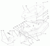 Rasenmäher für Großflächen 30197 - Toro Mid-Size ProLine Mower, Gear Drive, 15 hp, 48" Side Discharge Deck (SN: 230000001 - 230005000) (2003) Ersatzteile DECK ASSEMBLY