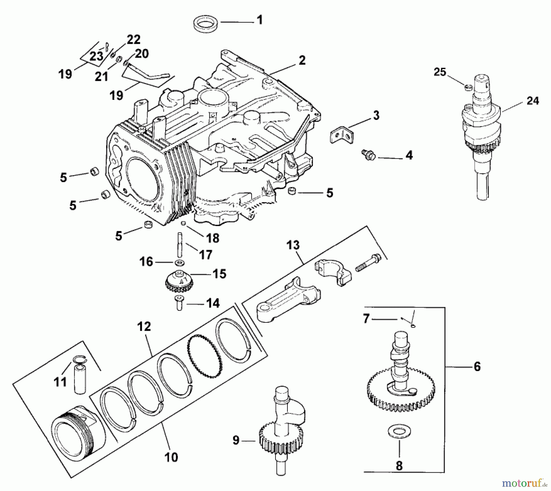  Rasenmäher für Großflächen 30197 - Toro Mid-Size ProLine Mower, Gear Drive, 15 HP, 48