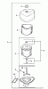 Rasenmäher für Großflächen 30291TE - Toro Mid-Size ProLine Mower, Hydro Drive, 15 hp, 44" Side Discharge Deck (SN: 210000001 - 210999999) (2001) Ersatzteile GROUP 10 AIR INTAKE/FILTRATION ASSEMBLY-KOHLER MODEL CV15T-41607