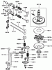 Rasenmäher für Großflächen 30518 - Toro Mid-Size ProLine Mower, Pistol Grip, Gear Drive, 13 HP, 32" Side Discharge Deck (SN: 240000001 - 240999999) (2004) Ersatzteile VALVE AND CAMSHAFT ASSEMBLY KAWASAKI FH381V-AS25