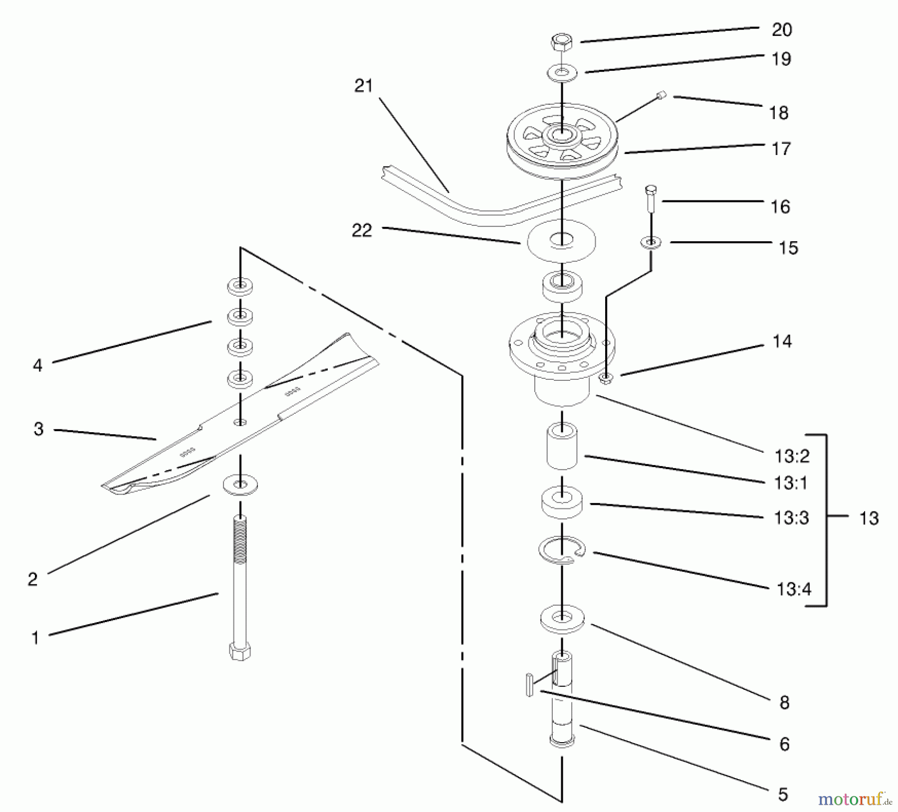  Rasenmäher für Großflächen 30520 - Toro Mid-Size ProLine Mower, Pistol Grip, Gear Drive, 12.5 hp, 32