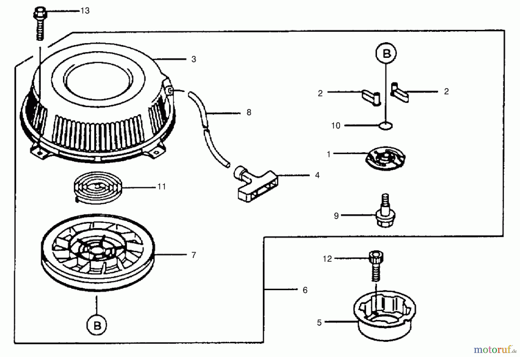  Rasenmäher für Großflächen 30521 - Toro Mid-Size ProLine Mower, Pistol Grip, Gear Drive, 12.5 hp, 36