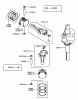 Rasenmäher für Großflächen 30523 - Toro Mid-Size ProLine Mower, Pistol Grip, Gear Drive, 15 hp, 48" Side Discharge Deck (SN: 230000001 - 230005000) (2003) Ersatzteile PISTON/CRANKSHAFT ASSEMBLY KAWASAKI FH451V-BS04