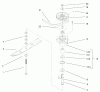 Rasenmäher für Großflächen 30523 - Toro Mid-Size ProLine Mower, Pistol Grip, Gear Drive, 15 hp, 48" Side Discharge Deck (SN: 230000001 - 230005000) (2003) Ersatzteile SPINDLE ASSEMBLY