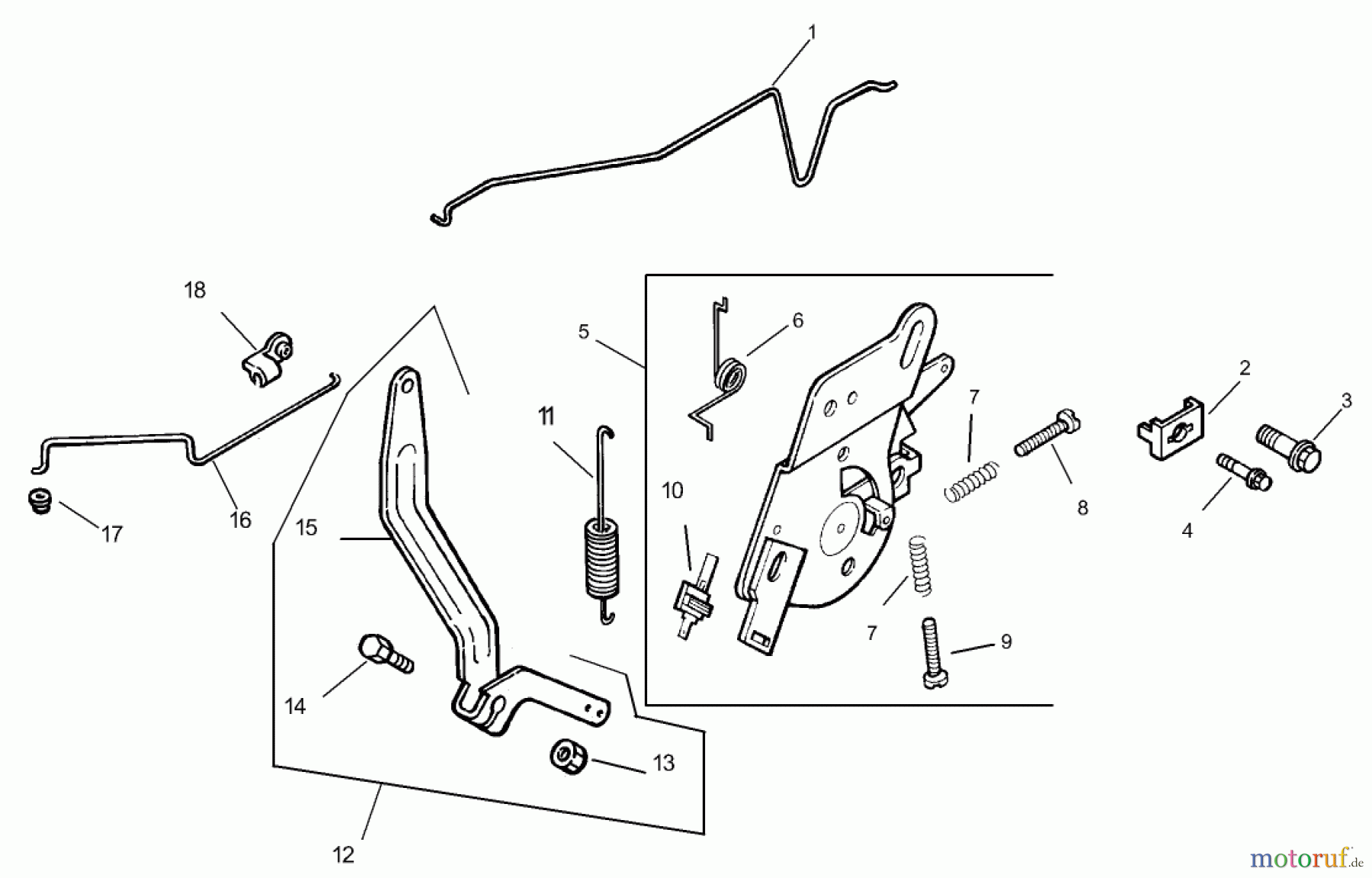  Rasenmäher für Großflächen 30527 - Toro Mid-Size ProLine Mower, Pistol Grip, Hydro Drive, 15 hp, 36