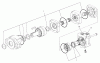 Compact Utility Attachments 22801 - Toro Universal Swivel Auger Head, Dingo and Dingo TX (SN: 200000001 - 200999999) (2000) Ersatzteile HYDRAULIC MOTOR ASSEMBLY NO. 100-4657