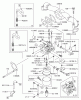 Zerto-Turn Mäher 74161 (Z147) - Toro Z Master Mower, 44" SFS Side Discharge Deck (SN: 240000001 - 240001000) (2004) Ersatzteile CARBURETOR ASSEMBLY KAWASAKI FH500V-ES10