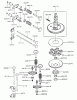 Zerto-Turn Mäher 74161 (Z147) - Toro Z Master Mower, 44" SFS Side Discharge Deck (SN: 240000001 - 240001000) (2004) Ersatzteile VALVE/CAMSHAFT ASSEMBLY KAWASAKI FH500V-ES10