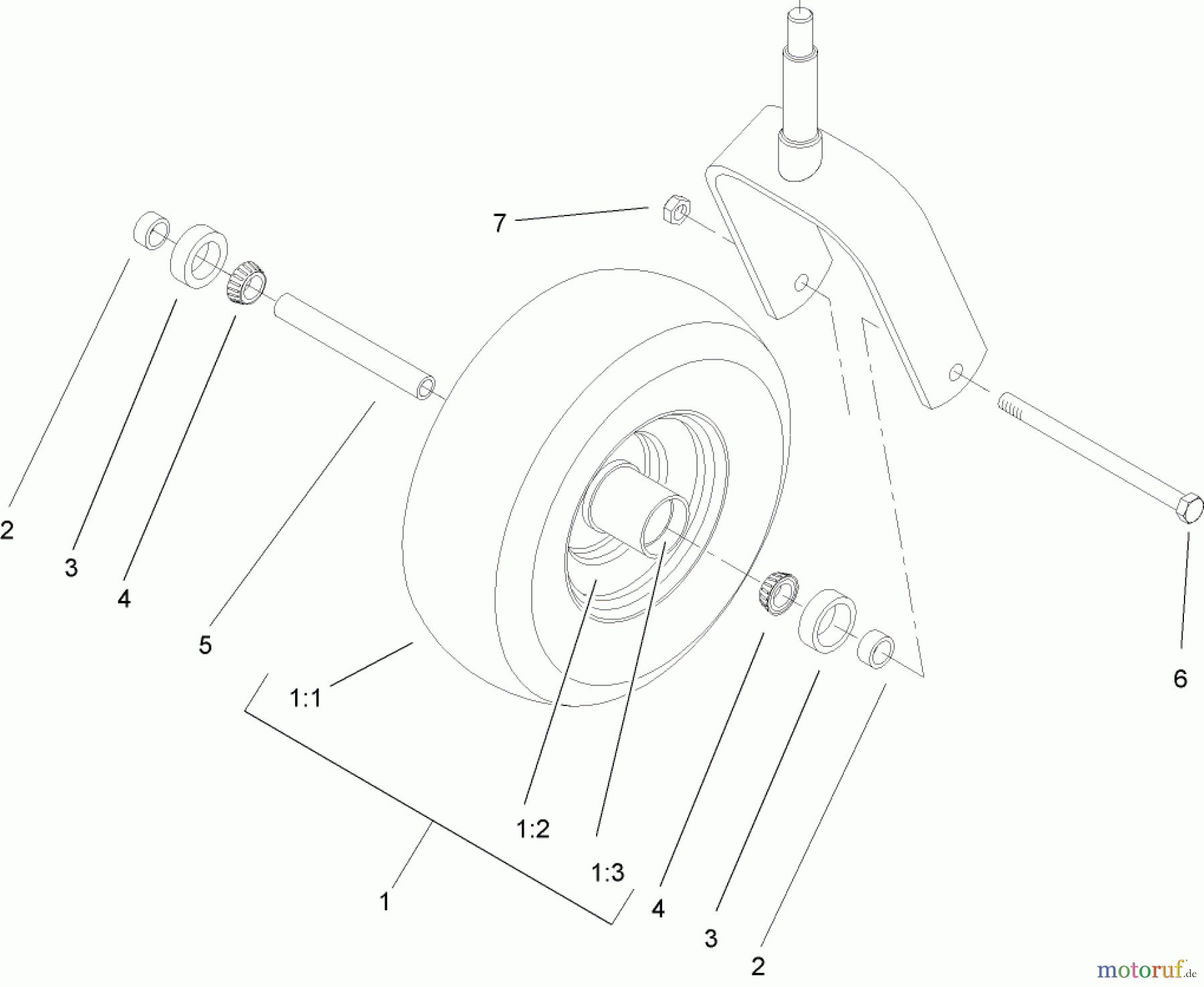  Zerto-Turn Mäher 74162 (Z148) - Toro Z Master Mower, 44