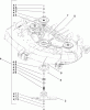 Zerto-Turn Mäher 74162 (Z148) - Toro Z Master Mower, 44" SFS Side Discharge Deck (SN: 240003001 - 240999999) (2004) Ersatzteile DECK SPINDLE ASSEMBLY