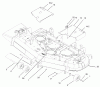 Zerto-Turn Mäher 74163 (Z149) - Toro Z Master Mower, 52" SFS Side Discharge Deck (SN: 240000001 - 240999999) (2004) Ersatzteile DECK AND WHEEL GAGE ASSEMBLY