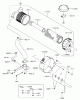 Zerto-Turn Mäher 74167 (Z153) - Toro Z Master Mower, 52" SFS Side Discharge Deck (SN: 240000001 - 240999999) (2004) Ersatzteile AIR FILTER AND MUFFLER ASSEMBLY KAWASAKI FH680V-AS21