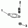 Zerto-Turn Mäher 74171 (Z150) - Toro Z Master Mower, 44" SFS Side Discharge Deck (SN: 200000001 - 200999999) (2000) Ersatzteile GROUP 11 EXHAUST ASSEMBLY