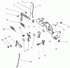 Zerto-Turn Mäher 74171 (Z150) - Toro Z Master Mower, 44" SFS Side Discharge Deck (SN: 200000001 - 200999999) (2000) Ersatzteile GROUP 9 ENGINE CONTROLS ASSEMBLY