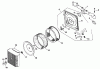 Zerto-Turn Mäher 74171 (Z150) - Toro Z Master Mower, 44" SFS Side Discharge Deck (SN: 990001 - 999999) (1999) Ersatzteile GROUP 10 AIR INTAKE ASSEMBLY