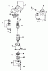 Zerto-Turn Mäher 74171 (Z150) - Toro Z Master Mower, 44" SFS Side Discharge Deck (SN: 990001 - 999999) (1999) Ersatzteile GROUP 7 STARTING SYSTEM ASSEMBLY