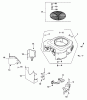 Zerto-Turn Mäher 74172 (Z150) - Toro Z Master Mower, 52" SFS Side Discharge Deck (SN: 200000001 - 200999999) (2000) Ersatzteile GROUP 6 BLOWER HOUSING & BAFFLES ASSEMBLY