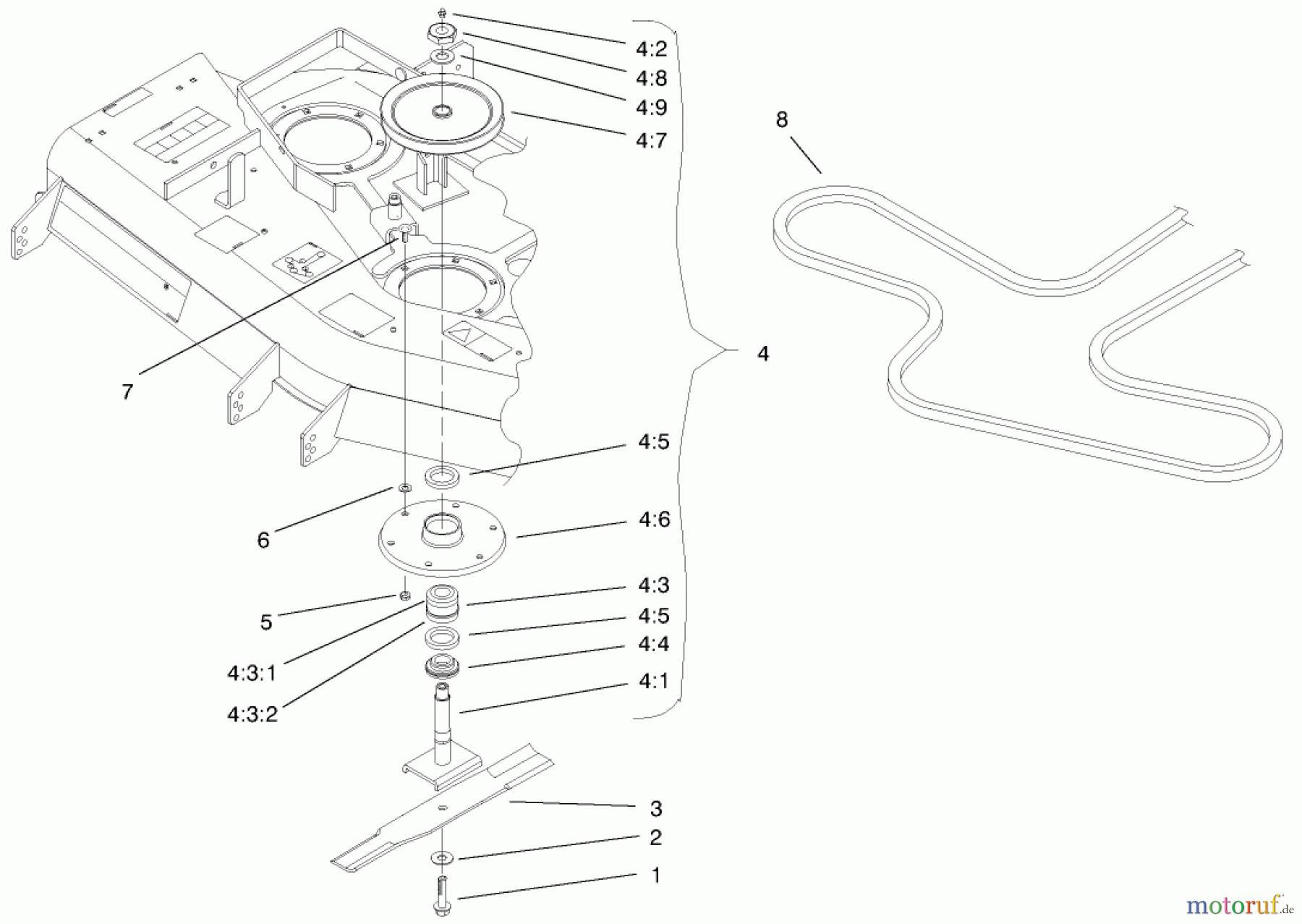  Zerto-Turn Mäher 74172 (Z150) - Toro Z Master Mower, 52