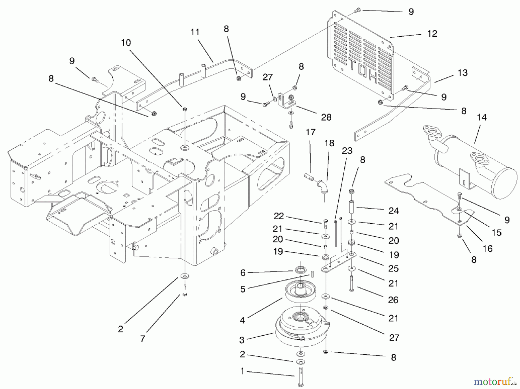  Zerto-Turn Mäher 74172 (Z150) - Toro Z Master Mower, 52