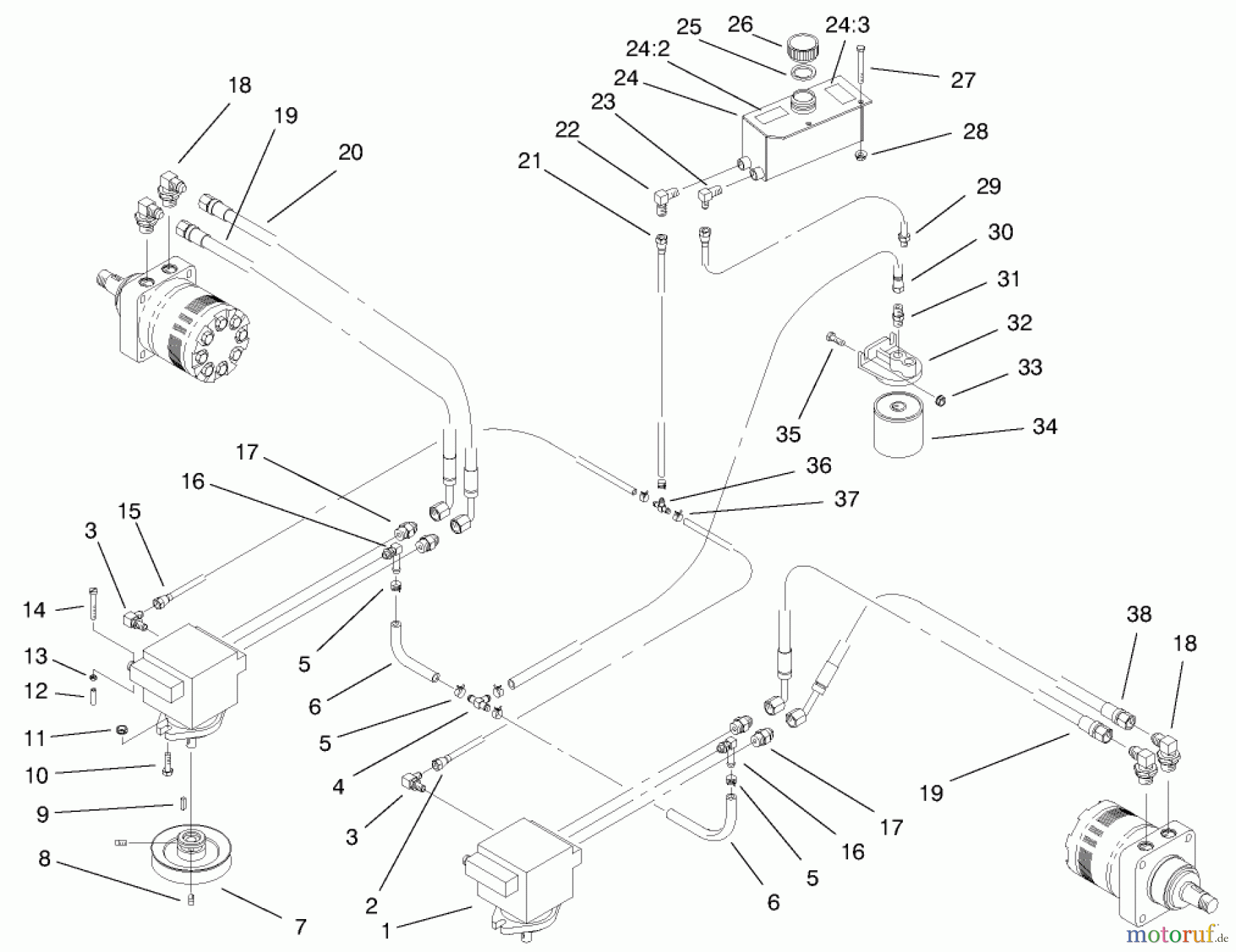  Zerto-Turn Mäher 74172 (Z150) - Toro Z Master Mower, 52