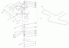 Zerto-Turn Mäher 74173 (Z149) - Toro Z Master Mower, 52" SFS Side Discharge Deck (SN: 990001 - 999999) (1999) Ersatzteile BLADE, SPINDLE AND BELT ASSEMBLY