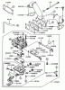 Zerto-Turn Mäher 74173 (Z149) - Toro Z Master Mower, 52" SFS Side Discharge Deck (SN: 990001 - 999999) (1999) Ersatzteile CARBURETOR ASSEMBLY KAWASAKI FH601V-S07