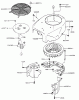 Zerto-Turn Mäher 74173 (Z149) - Toro Z Master Mower, 52" SFS Side Discharge Deck (SN: 990001 - 999999) (1999) Ersatzteile COOLING-EQUIPMENT ASSEMBLY KAWASAKI FH601V-S07