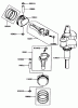 Zerto-Turn Mäher 74173 (Z149) - Toro Z Master Mower, 52" SFS Side Discharge Deck (SN: 990001 - 999999) (1999) Ersatzteile PISTON/CRANKSHAFT ASSEMBLY KAWASAKI FH601V-S07