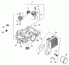 Zerto-Turn Mäher 74174 (Z153) - Toro Z Master Mower, 52" SFS Side Discharge Deck (SN: 200000001 - 200999999) (2000) Ersatzteile GROUP 3 OIL PAN/LUBRICATION ASSEMBLY