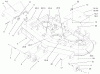 Zerto-Turn Mäher 74175 (Z153) - Toro Z Master Mower, 52" SFS Side Discharge Deck (SN: 200000001 - 200999999) (2000) Ersatzteile 52" DECK ASSEMBLY