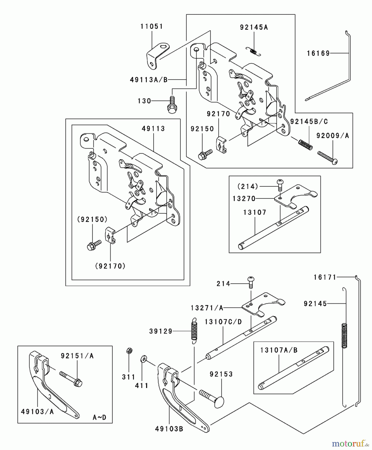  Zerto-Turn Mäher 74176 (Z147) - Toro Z Master Mower, 44