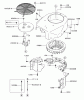 Zerto-Turn Mäher 74176 (Z147) - Toro Z Master Mower, 44" SFS Side Discharge Deck (SN: 230006001 - 230007000) (2003) Ersatzteile COOLING EQUIPMENT ASSEMBLY KAWASAKI FH500V-ES10